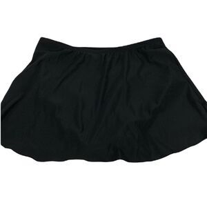 Mainstream Black Swim Skirt size 18